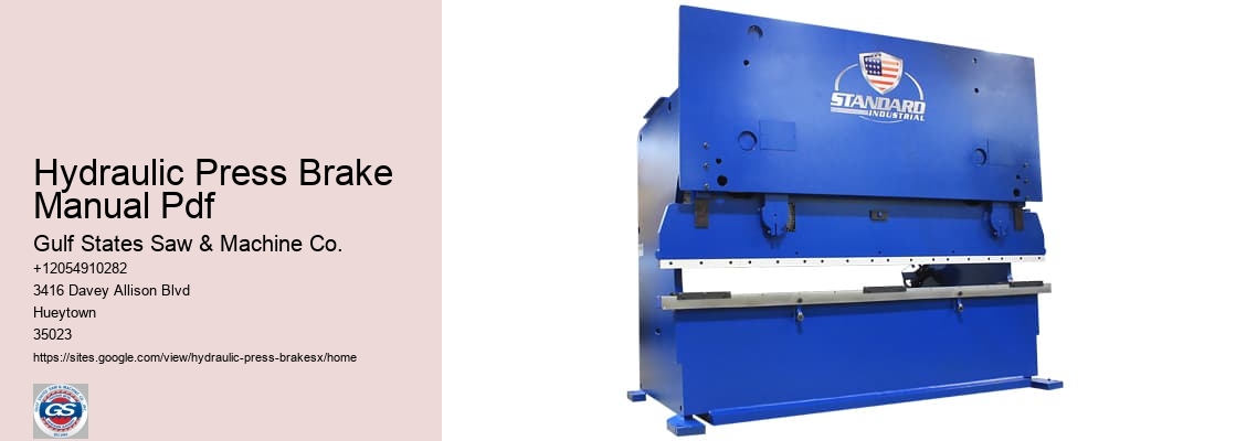 6' Press Brake
