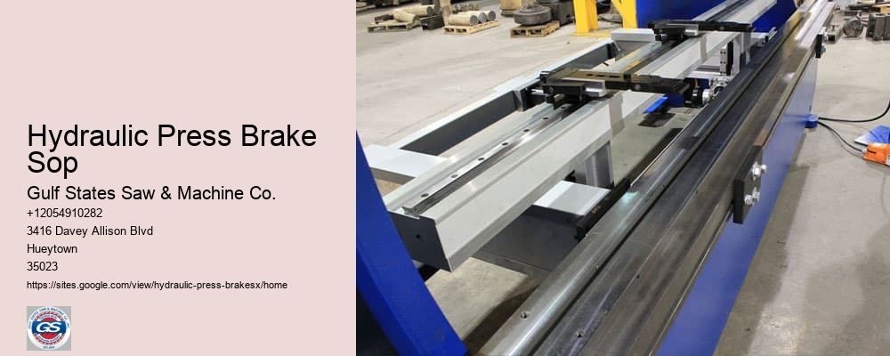 Hydraulic Press Brake Plans